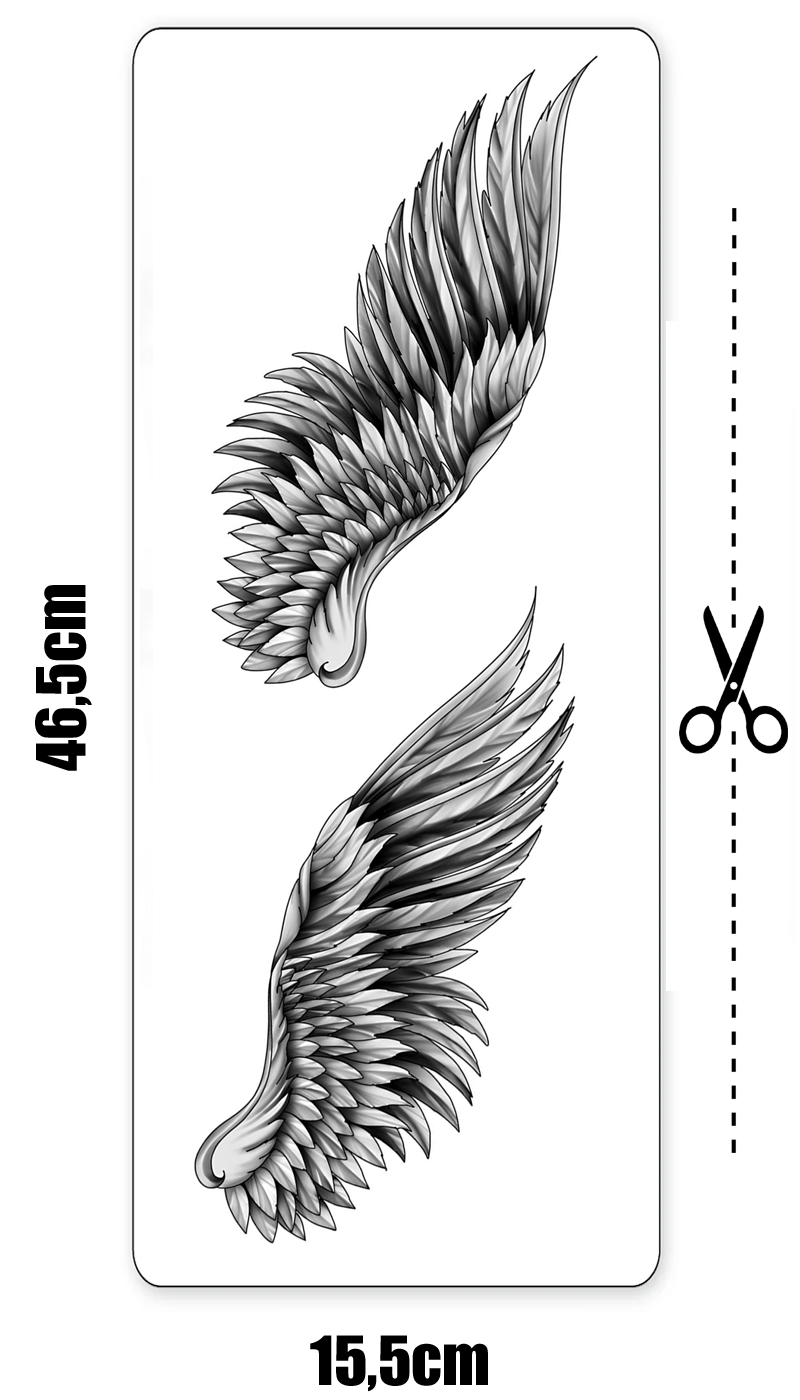 Angel Wings 2 SLEEVE